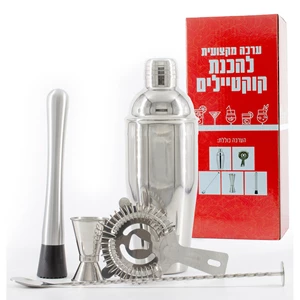 ערכה מקצועית להכנת קוקטיילים
